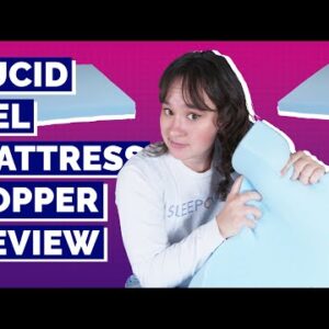 Lucid Gel Memory Foam Mattress Topper Review - Best/Worst Qualities!