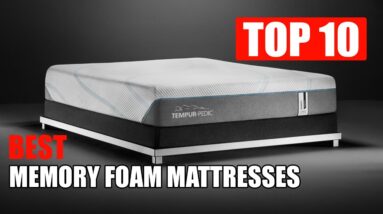 Best Memory Foam Mattress 2022 | Top 10 Best Memory Foam Mattresses for a Good Night’s Sleep
