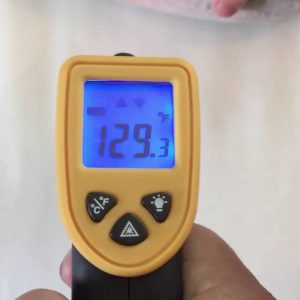 Naturepedic Crib Mattress Heat Retention Test Toddler Side