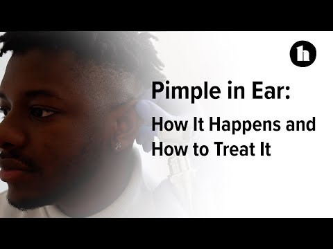 Pimple in the Ear Causes and Treatments | Healthline