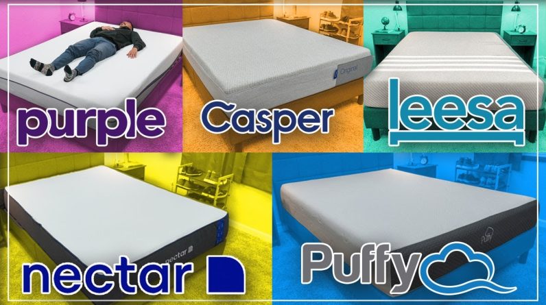 Best Bed In A Box 2022 | Purple vs Casper vs Leesa vs Nectar vs Puffy