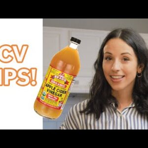 How to Use Apple Cider Vinegar, ACV, the Right Way