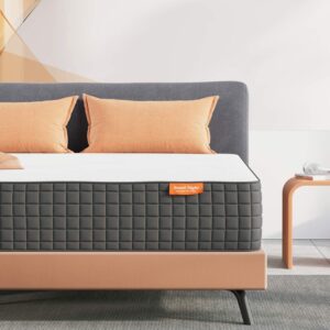 Sweetnight 10 Inch Full Size Mattress In A Box - Sleep Cooler Euro Pillow Top Gel Memory Foam,