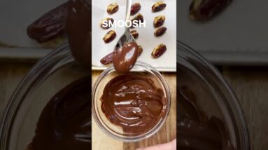 Health Benefits of Dates and a Chocolate Candy Bar Recipe #shorts