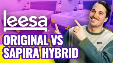 Leesa vs Sapira Hybrid | Ultimate Mattress Review (#1 GUIDE)