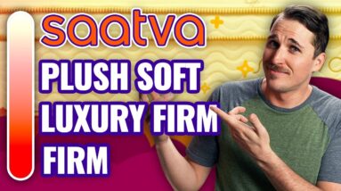Saatva Mattress Review - Plush Soft vs Luxury Firm vs Firm (NEW)