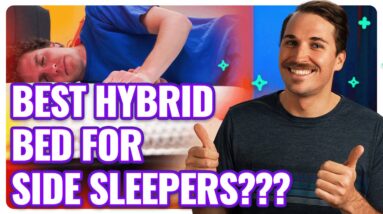 Best Hybrid Mattress For Side Sleepers (TOP 4 BEDS)