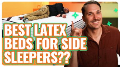 Best Latex Mattress For Side Sleepers | Top 5 Beds! (UPDATE)