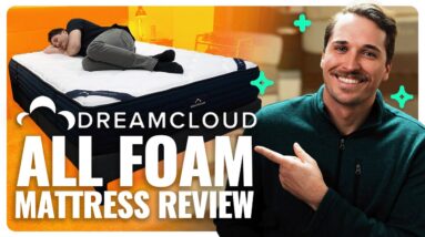 DreamCloud Mattress Review | Best Foam Bed? (NEW DESIGN)