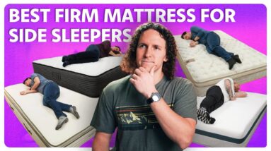 Best Firm Mattress For Side Sleepers | Our Top 4 Picks! (2024)
